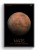 Plakat przedstawiający planetę Mars w kosmicznym tle, stworzony na podstawie zdjęć NASA. Idealna dekoracja ścienna dla pasjonatów astronomii i eksploracji kosmosu, wykonana w premium jakości.